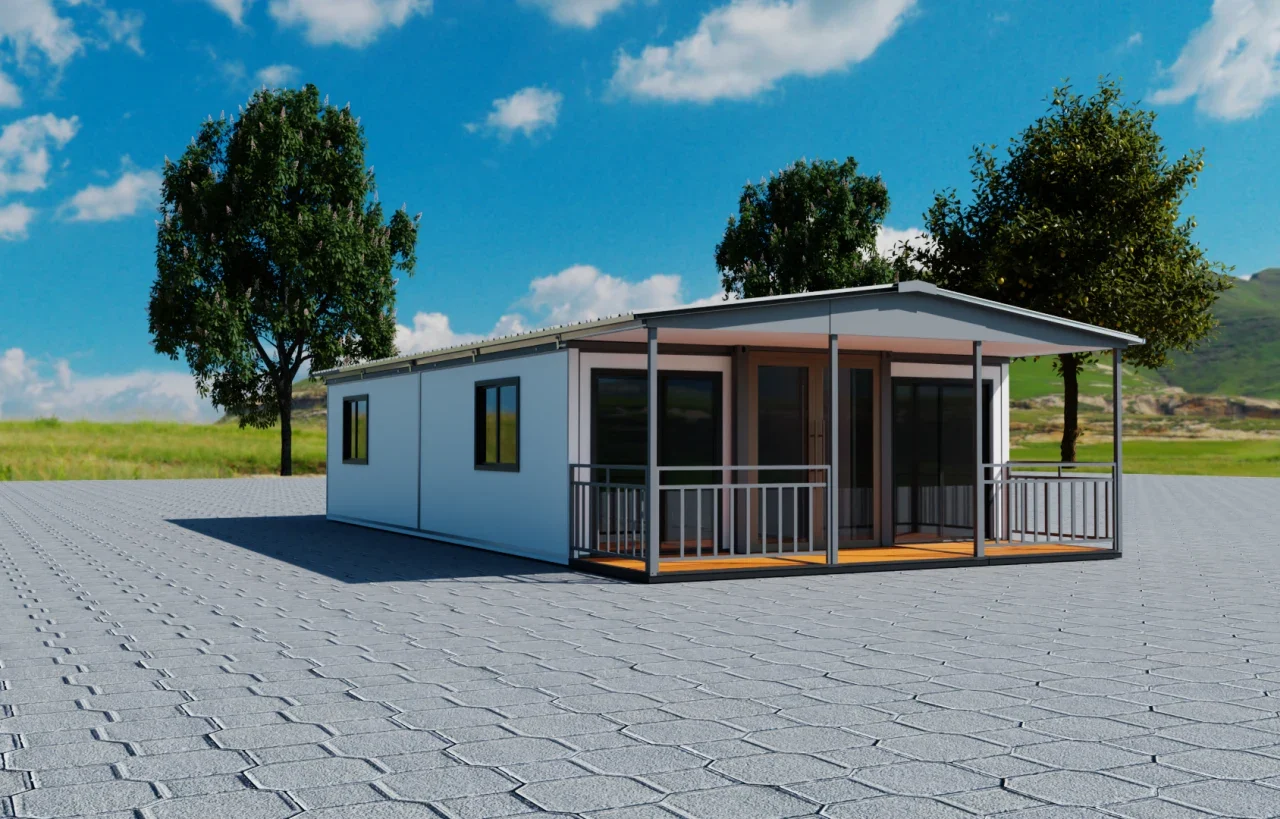 Highly customized expandable container house