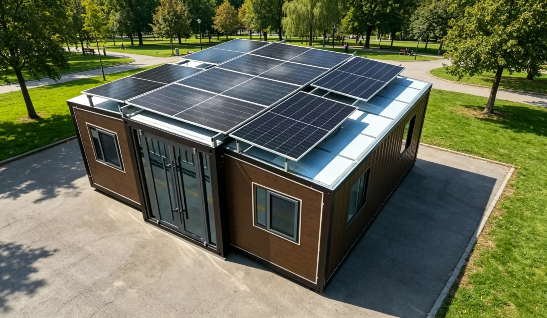 20FT luxury version solar - powered customized model