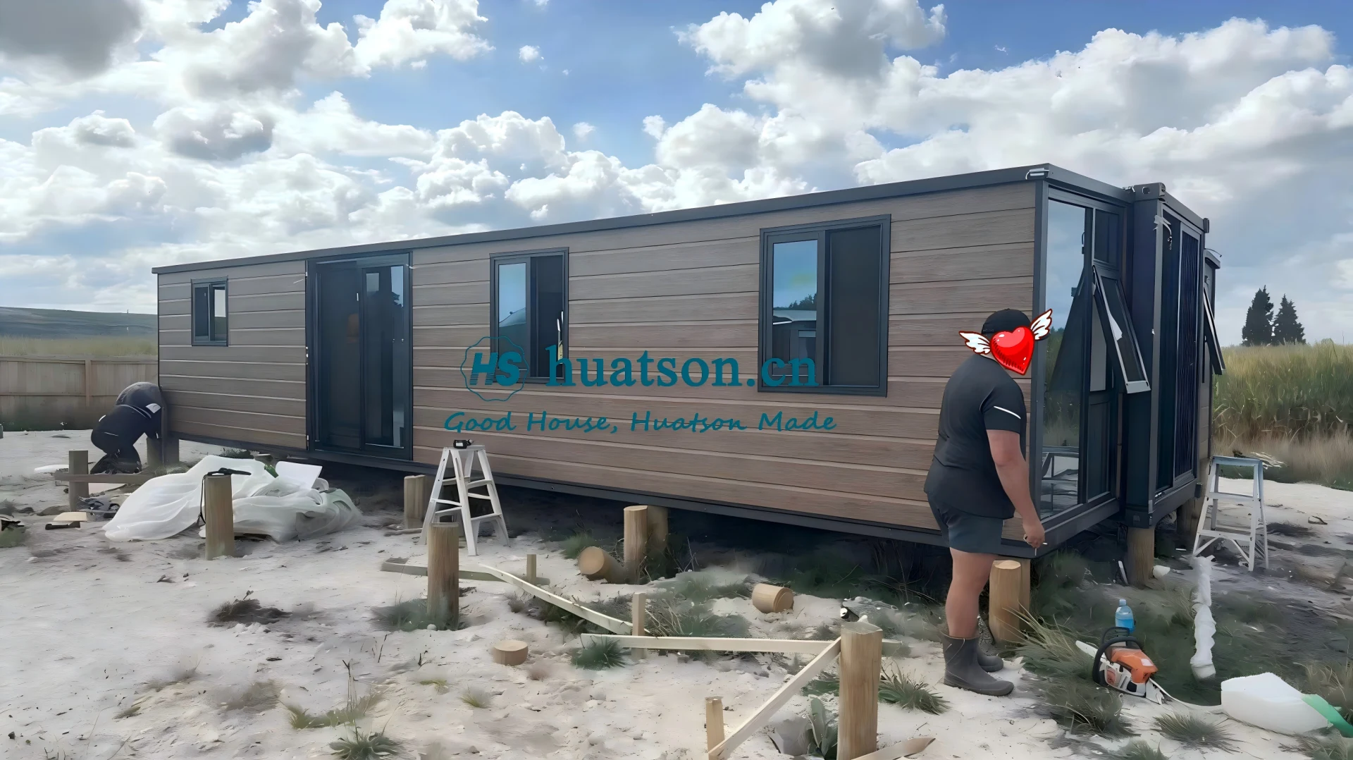 40FT luxury version customer installation