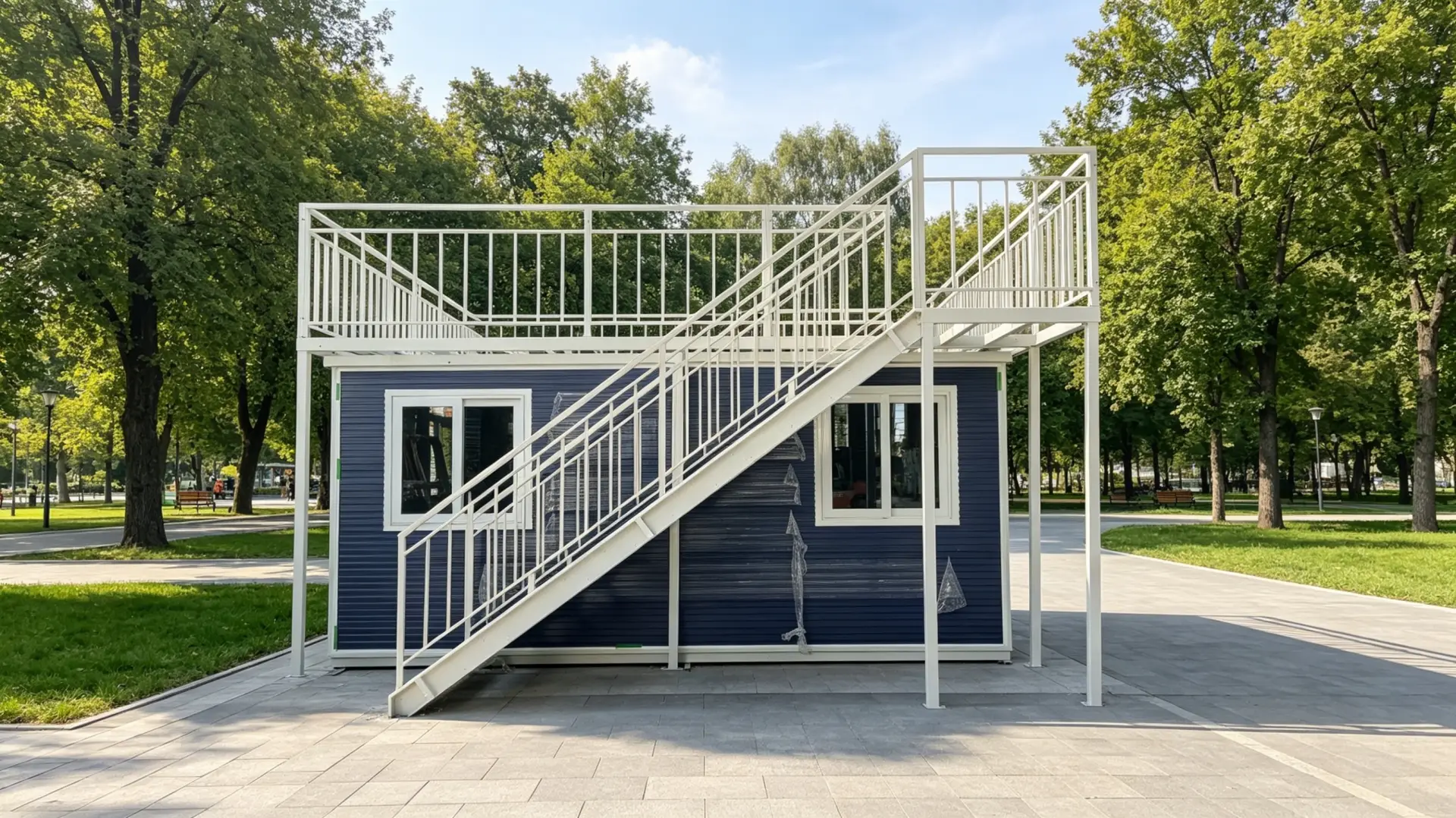 20-foot customized expandable container house